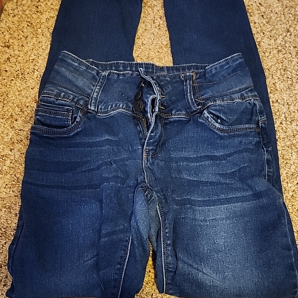 Dark Blue Denim Jeans